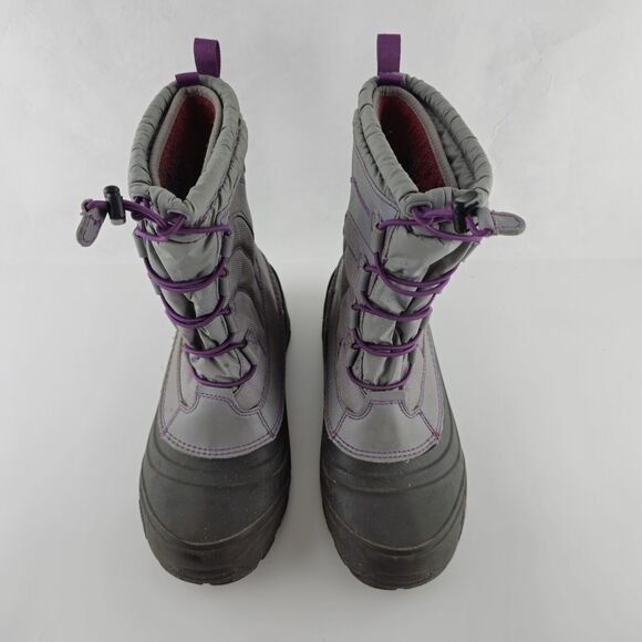 The North Face Girl's Alpenglow IV Lace Insulated Waterproof Winter Boots Size 7 - Picture 6 of 15